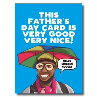 Very Good Very Nice Father's Day Card